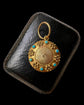 VICTORIAN 15CT GOLD & TURQUOISE LOCKET