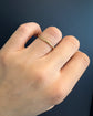 ANTIQUE HIGH CARAT GOLD SLIM SPLIT RING