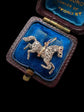 VICTORIAN DIAMOND HORSE PENDANT