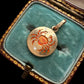 VINTAGE ZODIAC ‘CANCER’ ENAMEL CRAB DISC PENDANT