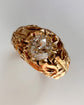 ART NOUVEAU 18CT GOLD & DIAMOND RING