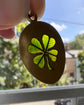 19TH CENTURY FRENCH PLIQUE-A-JOUR ‘SANS LUY RIEN’ 18CT GOLD PENDANT