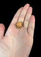 VICTORIAN CORAL & DIAMOND PENDANT