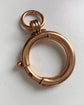 ANTIQUE LARGE HIGH CARAT BOLT RING
