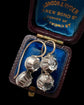 GEORGIAN DOUBLE PASTE DROP EARRINGS