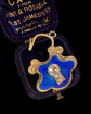 VICTORIAN 18CT GOLD PADLOCK WITH DIAMOND LOCK