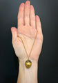 18TH CENTURY EGYPTIAN JASPER & AGATE EGG PENDANT