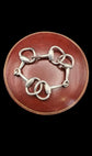 SILVER HORSE SNAFFLE BIT BRACELET