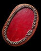 VICTORIAN SILVER ACORN COLLAR NECKLACE