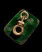 19TH CENTURY 18CT GOLD TWIST DOG CLIP