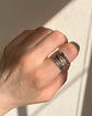 19TH CENTURY COILED SNAKE RING