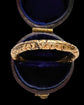 GEORGIAN 15CT GOLD LARGE SPLIT RING