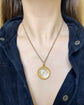 A SUPERB ANTIQUE 18CT GOLD COMPASS PENDANT