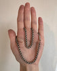 EARLY 20TH CENTURY CHUNKY SILVER BIKER CHAIN