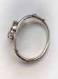 VICTORIAN CHUNKY SILVER HORSESHOE BANGLE