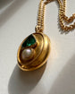 ANTIQUE EMERALD PENDANT