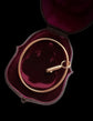 ANTIQUE 15CT GOLD BRAMAH KEY BANGLE