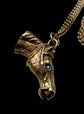 LATE VICTORIAN HORSE HEAD PENDANT