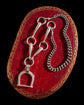 VINTAGE SILVER HORSE BIT & STIRRUP NECKLACE