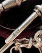 ANTIQUE SILVER FANCY LINK ALBERT CHAIN