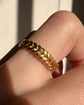 VICTORIAN 18CT GOLD OPTICAL ILLUSION RING