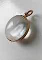 VICTORIAN ‘POOL OF LIGHT’ CRYSTAL LOCKET