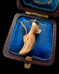MINI ANTIQUE SHOE VINAIGRETTE PENDANT