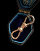 VICTORIAN 9CT GOLD DOUBLE DOG CLIP