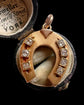 VICTORIAN DIAMOND & 15CT GOLD HORSESHOE PENDANT