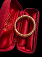 GEORGIAN 15CT GOLD CHUNKY SPLIT RING