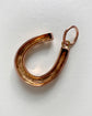 VICTORIAN 18CT GOLD MIXED METAL HORSESHOE PENDANT