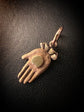 VICTORIAN 9CT GOLD HAND & HEART PENDANT