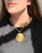 VICTORIAN HUGE 15CT GOLD ‘EB’ LOCKET