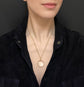 VICTORIAN ROCK CRYSTAL & 18CT GOLD LOCKET