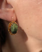 VICTORIAN SCARAB BEETLE EARRINGS