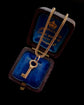 ANTIQUE MINIATURE GOLD KEY PENDANT