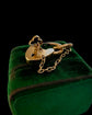 19TH CENTURY WORKING 18CT GOLD PADLOCK & KEY