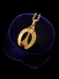 VICTORIAN 18CT GOLD HORSESHOE & NAIL FOLDING BUTTON HOOK