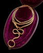 VICTORIAN 15CT GOLD SNAKE / BRAZILIAN LINK CHAIN