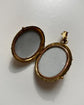 19TH CENTURY 15CT GOLD LOCKRT PENDANT
