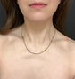ANTIQUE 15CT & MULTI GEM CHAIN