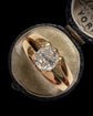 ANTIQUE OLD CUT DIAMOND & 18CT GOLD RING