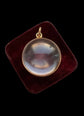 VICTORIAN ROCK CRYSTAL & 18CT GOLD LOCKET
