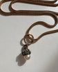VICTORIAN DIAMOND & PEARL MINI ACORN PENDANT