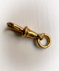 ANTIQUE 18CT GOLD DOG CLIP