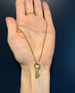 VICTORIAN 15CT GOLD BRAMAH KEY PENDANT