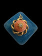 VICTORIAN CORAL & DIAMOND PENDANT