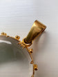 VICTORIAN ROCK CRYSTAL & 15CT GOLD LOCKET