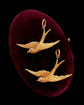 VICTORIAN 15CT GOLD SWALLOW PENDANT