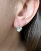 GEORGIAN SINGLE STONE PASTE EARRINGS